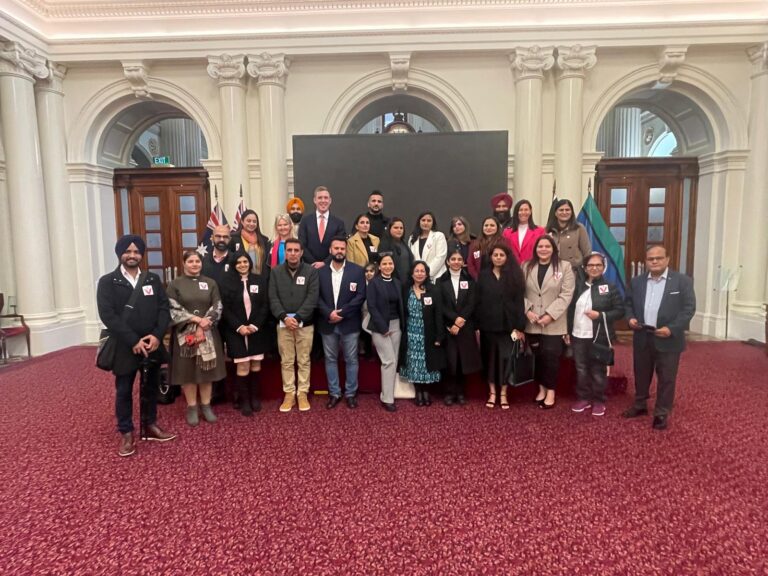 Domestic Violence in Australia Awareness Seminar at Victoria Parliament.